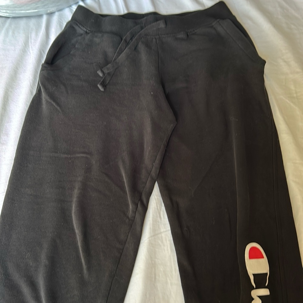 Black, boys joggers/sweats, large